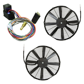 Hayden® - 3-Pc Super Duty Pusher Electric Fan Kit
