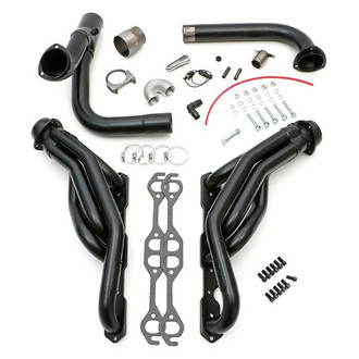 Hedman Hedders® - Standard Duty Mild Steel Mid-Length Tube Exhaust Headers