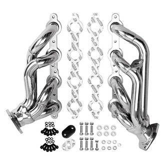 Hedman Hedders® - Standard Duty Mild Steel Uncoated Short Tube Exhaust Headers