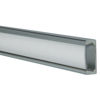 Heise® - 40" Surface Mount Frosted Aluminum Track