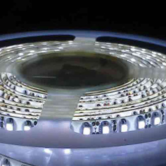 Heise® - 120" 5050 Series White LED Strip with Black Base