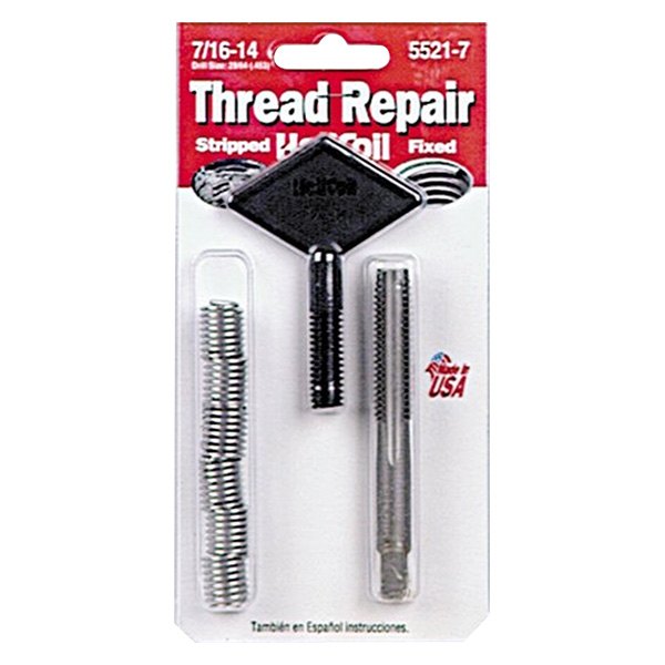 HeliCoil® - 7/16"-14 SAE Thread Repair Kit (6 Pieces)
