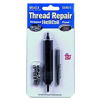 HeliCoil® - M5 x 0.8 mm Metric UNC Thread Repair Kit (12 Pieces)