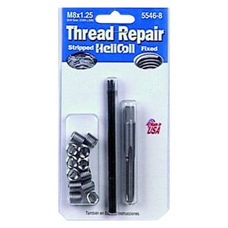 HeliCoil® - M8 x 1.25 mm Metric UNC Thread Repair Kit (12 Pieces)