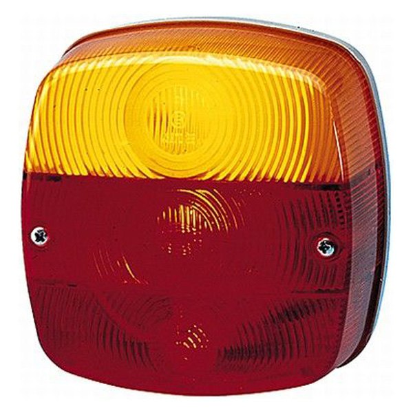 Hella® - 2578 Series 4.76" Square Bolt-on Mount Combination Tail Light W/O Bulbs