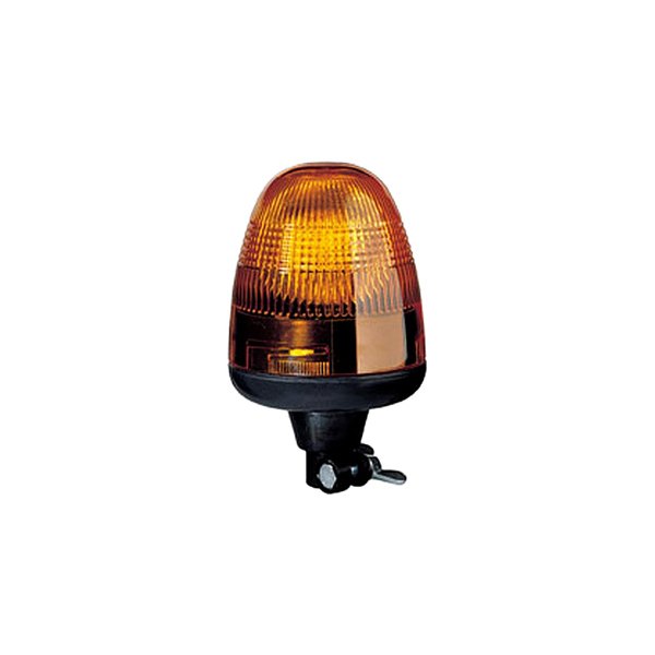 Hella® - 8.7" Rotafix Permanent Mount Amber Halogen Beacon Light