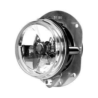 Hella® - DE-Series Classic SAE Flush Mount 3.5" 55W Round Fog Beam Headlight Module
