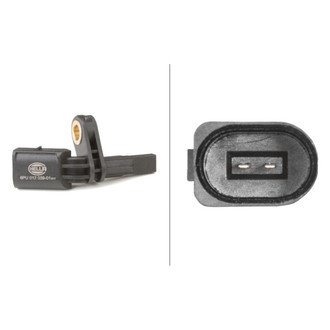 Hella® - Front Driver Side ABS Wheel Speed Sensor