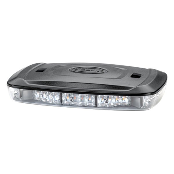 Hella® - 10" Magnet Mount Mini Amber LED Emergency Light Bar