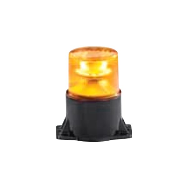 Hella® - 4.4" FL Mini Fixed Mount Amber LED Beacon Light