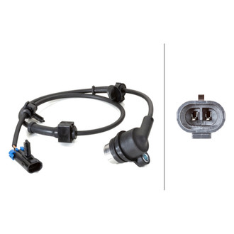 Hella® - Rear ABS Wheel Speed Sensor