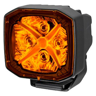 Hella® - 3" 2x30W Cube Spot Beam Amber LED Lights