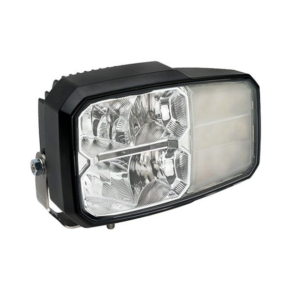 Hella® - C140 Series 250mm Oval C140 Series Driver Side Chrome LED Headlight