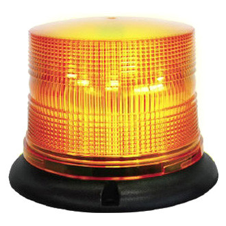 Hella® - 4.9" K-LED Bolt-On Mount Amber LED Beacon Light