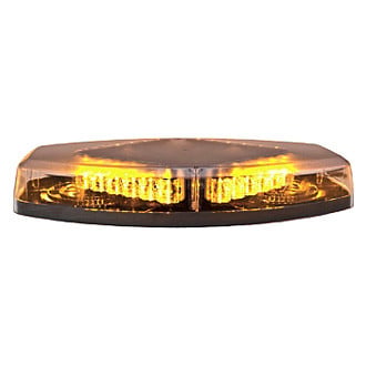 Hella® - 8" MLB 50 Mini Amber Emergency LED Light Bar