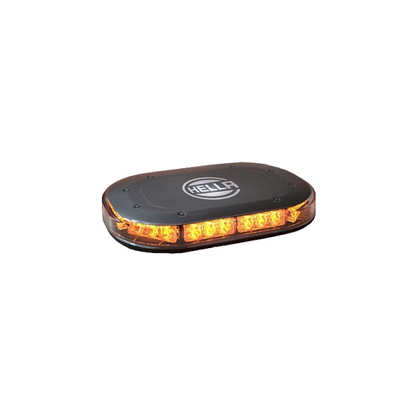 Hella® - 10" MLB 100 Magnet Mount Mini Amber LED Emergency LED Light Bar
