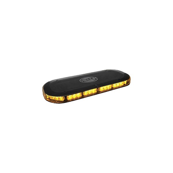 Hella® - 15.7" MLB 200 Bolt-On Mount Mini Amber Emergency LED Light Bar