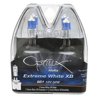 Hella® - Optilux XB Halogen Bulbs (881)