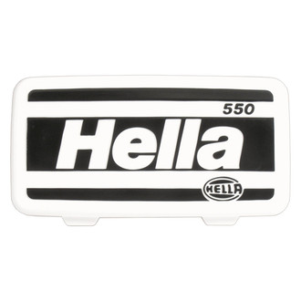 Hella® - 7.6"x3.7" Rectangular White Acrylic Light Cover for 550-Series