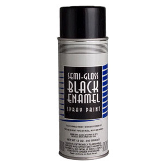 Hi-Tech® - 12 fl. oz. Black Semi Gloss Aerosol Enamel