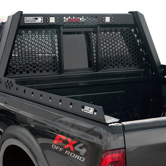 Highway Products® - Guardian™ Open Mesh Headache Rack