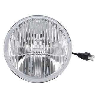 Holley RetroBright® - 7" Round Driver Side Chrome RetroBright™ LED Headlight