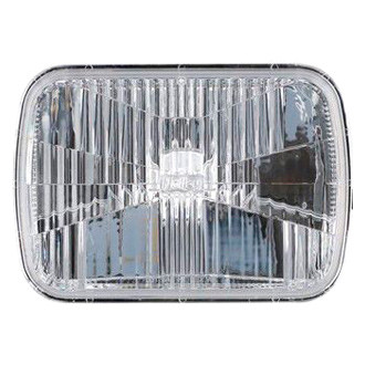 Holley RetroBright® - 7x6" Rectangular Chrome RetroBright™ LED Headlight