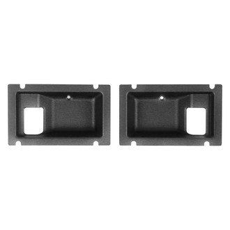 Holley® - Driver and Passenger Side Interior Door Handle Bezel Set