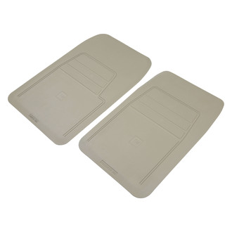Brothers Trucks® - 1st Row Tan Rubber Floor Mats
