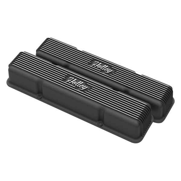 Holley® - Vintage Series Valve Covers w/o Emissions port