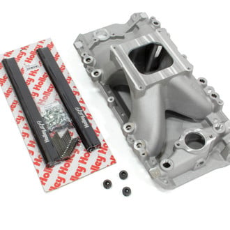 Holley® - Single Plane High Rise Non-EGR Upper Satin EFI Cast Intake Manifold