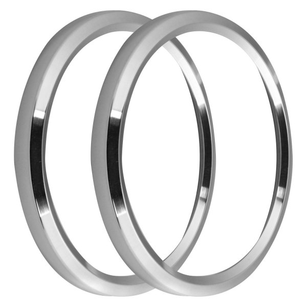 Holley® - 3-3/8" Bezels, Silver