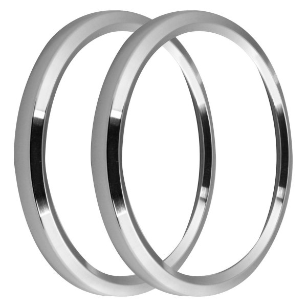 Holley® - 4-1/2" Bezels, Silver