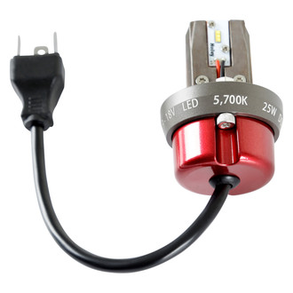 Holley RetroBright® - Retrobright Series LED Conversion Bulbs (H4 / 9003, Modern White)for a 4" x 6" Round Housing