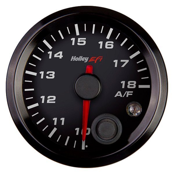 Holley® - EFI Series 2-1/16" CAN Air/Fuel Right Gauge, Black