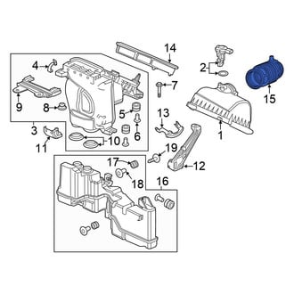 Honda OE - Engine Air Intake Hose