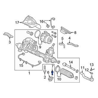 Honda OE - Rack and Pinion Bolt