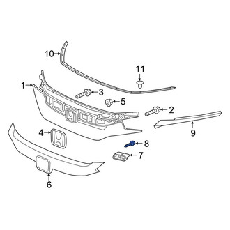 Honda OE - Grille Screw