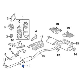 Honda OE - Exhaust System Hanger