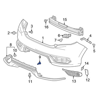 Honda OE - Valance Panel Screw
