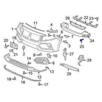Honda OE - Bumper Impact Bar Bolt