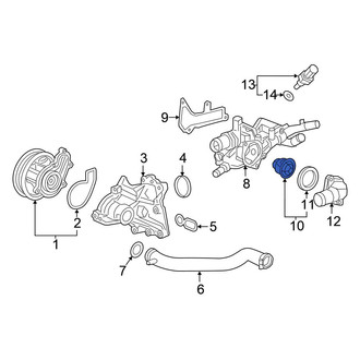 Honda OE - Engine Coolant Thermostat