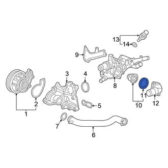 Honda OE - Engine Coolant Thermostat Seal
