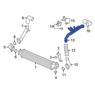 Honda OE - Intercooler Hose