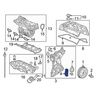 Honda OE - Engine Timing Cover