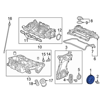 Honda OE - Engine Crankshaft Pulley