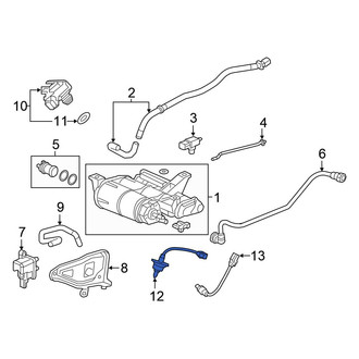 Honda OE - Rear Oxygen Sensor