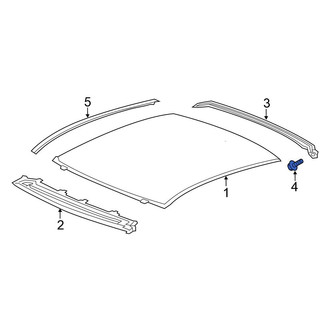 Honda OE - Inner Hood Hinge Bolt