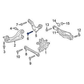 Honda OE - Upper Outer Suspension Control Arm Bolt