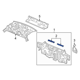 Honda OE - Rear Body Panel Bracket